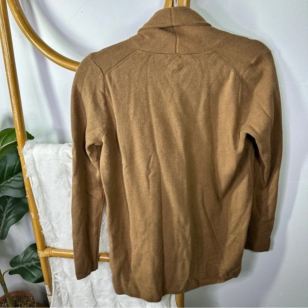 J.Crew Brown Tan Cardigan Sweater sz XS